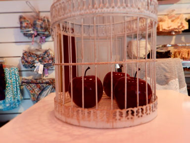 Decoration magasin A fleur de Soi lingerie Guerande